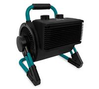 VONROC Radiateur soufflant VONROC PRO 2000W - Chauffage céramique inclinable 90°, garage/atelier, thermostat réglable, sécurité antichute, chauffe rapide, 20m²