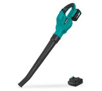 VONROC Souffleur de Feuilles sans Fil 20V | Vitesse 180 km/h | Léger, Ergonomique et Puissant | Batterie 4.0Ah + Chargeur Inclus | Idéal Jardin, Terrasse, Extérieur
