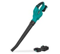 VONROC Souffleur de Feuilles sans Fil 20V | Vitesse 180 km/h | Léger, Puissant et Ergonomique | Batterie 2x2.0Ah + Chargeur Inclus | Idéal Jardin, Terrasse, Extérieur