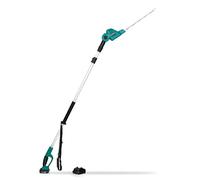 VONROC - Taille-Haie Télescopique sans Fil 20V - Perche Extensible 200-260 cm - Lame Inclinable - Kit Batterie 2.0Ah Inclus