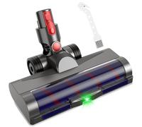 vonsera Brosse compatible avec Dyson V7 V8 V10 V11 V15, Électrique V8 Brosse avec LED pour Aspirateur, Têtes de Brosses de Rechange à Entraînement pour Sols Durs & Moquettes, Grises