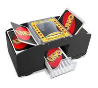 Vonsera Mélangeur de Cartes Électronique Automatique, Trieur pour 1 à 2 Jeux, Distributeur de Cartes pour Jeux de Type UNO, Poker, Texas Hold'em