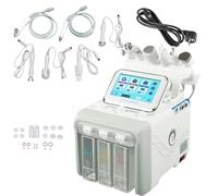 VonVVer Aqua Facial Appareil 6 en 1 - Appareil hydrodermabrasion Hydrafacial Hydroxy Soin de la peau Machine de beauté Machine de soin de la peau, Hydro Dermabrasion Jet Peel Professional Eau Peel