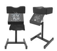 VonVVer Tabouret Pédicure avec Aspiration 48-68 cm Hauteur Réglable Manucure Repose-Pieds 22 W Repose-Pieds Charge Jusqu'à 10 kg Repose-Jambes pour Soins des Ongles Pédicure Chaise Salon Spa