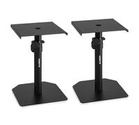 VONYX 180.219 SMS10 Support de Table pour Moniteur de Studio avec Supports pour Haut-parleurs de Bureau DJ