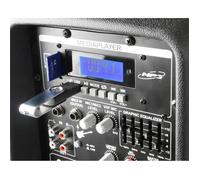 Vonyx Enceinte sono portable AP1200PA – 600W – Bluetooth/USB/SD/MP3