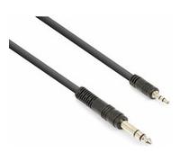 Câble Audio Cordon Jack 3,5 Stéréo/Jack 6,35 Stéréo - 3m