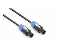 Vonyx Cordon haut-parleur NL2 (5 m) – Coaxial Noir – Transmission sans interférences, très fiable