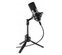 VONYX CM300B - Microphone Streaming avec Trépied - Noir, Micro Professionnel USB, Idéal pour Gaming, Streaming ou pour Réaliser du Contenu Youtube et Twitch