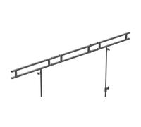 Vonyx DB3L Structure d'Éclairage pour Cabine DJ Vonyx DB3, Parfait pour une Utilisation Mobile, 20 Points de Montage, 2,70m de Hauteur, Livré avec un Sac