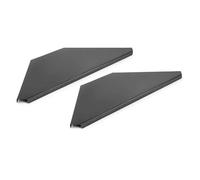 VONYX DBC2 Pack de 2 Étagères d'angle pour Cabine DJ Angle 90 Degrés, Compatibilité Universelle, Idéales pour Poser Votre Ordinateur Portable, des Enceintes, des Projecteurs