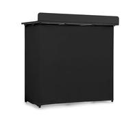 Vonyx DBF105 Pupitre DJ Compact Pliable - Table DJ Portable avec Housses Lycra et Housse de Transport - Stand DJ Mobile Stable pour Prestations