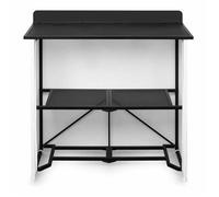 Vonyx DBF105 Pupitre DJ Compact Pliable - Table DJ Portable avec Housses Lycra et Housse de Transport - Stand DJ Mobile Stable pour Prestations