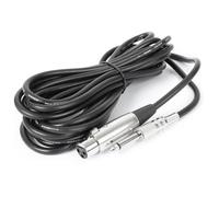 Vonyx Microphone dynamique professionnel DM825 – cordon de 5 m, filtre anti-pop intégré
