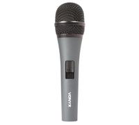 Vonyx Microphone dynamique professionnel DM825 – cordon de 5 m, filtre anti-pop intégré