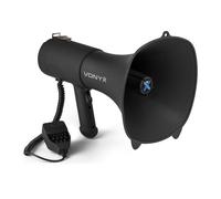 Vonyx Mégaphone MEG090 90W – Bluetooth MP3, micro main, portée 1,4 km, réglage volume