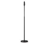 Vonyx MS110 Pied de Micro Réglable Avec Système à une Main, Base Solide en Fonte, Hauteur 108-174cm