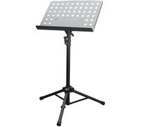 VONYX MSS01 - Pupitre réglable 3 pieds robuste inclinable et léger parfait pour les musiciens et les prestations