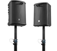 VONYX Pro X1A Pack Sono Bluetooth avec Pieds d'Enceintes 500 W