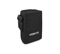 Vonyx SC10 - Housse de protection pour enceinte 10" VSA avec compartiment accessoires | Noir, Nylon résistant pour transport et stockage