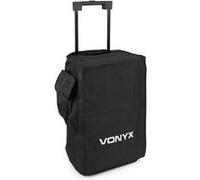 Vonyx Housse d'enceinte SC12B 12 pouces – Protection contre la poussière, poche latérale – Noir