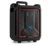 Vonyx SPLASH300 Enceinte Sono Portable Étanche - 200 Watts, Bluetooth 5.0, Batterie Intégrée, Résistante aux Intempéries, Éclairage LED, Poignée, Idéale pour Vos Soirées Plages, Piscines