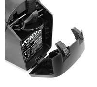 Vonyx Système amplifié portable ST-010 – Micro-casque et cravate, 30 W, USB, batterie rechargeable