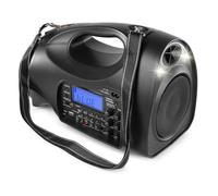 Vonyx ST016 Amplificateur de Voix Portable, 130W, Microphones UHF Main, Cravate et Casque, Bluetooth 5.0, Lecteur MP3 USB/SD, Radio FM, Batterie Rechargeable, Idéale pour Présentations et Événements