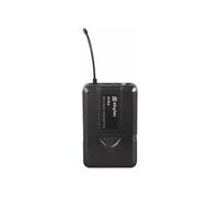 Vonyx STB4 - Émetteur de Poche, 863.100MHz, UHF Noir G