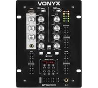 SkyTec Table de mixage Vonyx STM-2300 2 canaux – RCA Phono/Ligne, EQ 3 bandes, sorties RCA et casque