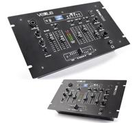 Vonyx STM2500 Table de Mixage 2 Canaux Lecteur MP3 intégré Bluetooth USB