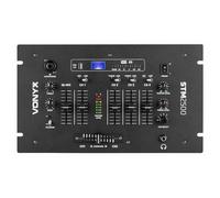 Vexus STM2500 Table de mixage 5 canaux Bluetooth USB MP3 EQ Phono