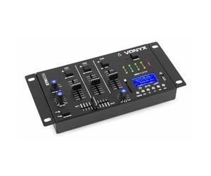 Vonyx STM3030 Table de Mixage 4 Canaux - Port USB, Technologie sans Fil Bluetooth, 2 Canaux Phono/Ligne Commutables, 1 canal MP3/Ligne, 2 Entrées Micro, Sortie Casque, Idéal pour DJ Mobile