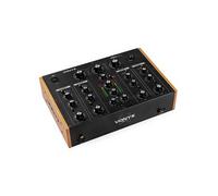 VONYX VDJ270 - Table de Mixage DJ Rotative 4 Canaux avec EQ 2 Bandes par Canal, Entrées Phono/Line, Sortie Master, Format Analogique Vintage, Mixer Rotary pour DJ Vinyle, Home Studio & Bars