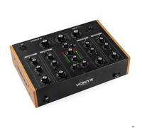 Vonyx VDJ270 - Table de Mixage DJ Rotative 4 Canaux avec EQ 2 Bandes