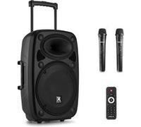 Vonyx Verve38 Enceinte Sono Portable 800W, Enceinte Bluetooth Puissante Noir G