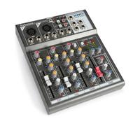Vonyx VMM-K402 Table de mixage à 4 canaux Lecteur USB AUX-IN +48V Alimentation