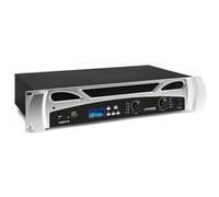 Vonyx VPA600 - Amplificateur Digital 2x 300W, Technologie sans Fil Bluetooth, Record MP3, USB/SD, Entrées RCA, Prise Jack 6,35mm, Écran LED en Façade, Télécommande Incluse, Parfait pour DJs