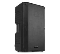 VONYX VSA12 Enceinte Active Amplifiée 12" - Puissance 800 Watts Max, Entrées Guitare, Ligne et Micro, Moniteur de Scène, Structure Robuste, Idéale pour Le Transport et Une Utilisation Mobile