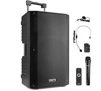 Vonyx VSA500-BP Enceinte Sono Active 800W 12" Micro-Casque Cravate