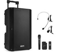 Sono portable Vonyx VSA700-BP - 1000 Watts - Batterie intégrée - Micro-casque inclus - Bluetooth 5.0