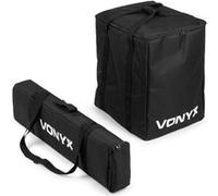 Vonyx VX822BAG - Set de Housse pour Enceintes VX822 - Noir