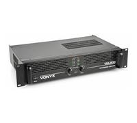 Vonyx Amplificateur professionnel VXA-800 – 2x400W, pont, haute qualité sonore, idéal DJ