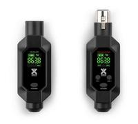 Vonyx Système audio sans fil WAT200 - UHF 16 canaux, Émetteur + Récepteur XLR 3 broches, 70 m, 5 h