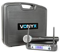 Vonyx Wm511 - Système Microphone Vhf, Micro Main Sans Fil, Fréquence 200.175 Mhz G