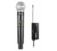 Vonyx WM55 Microphone UHF Sans Fil Batterie Récepteur 10 Canaux