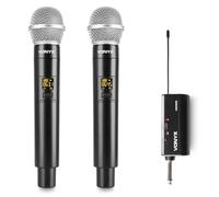 VONYX WM552 Double Micro UHF sans Fil Récepteur Rechargeable 50m