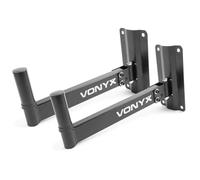 VONYX WMS-02 Supports Muraux Enceintes Orientables 35mm 25 kg