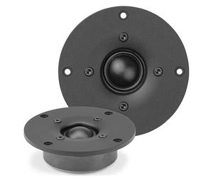 VONYX WSD104 Tweeter pour Enceinte, 104 mm, 8 Ohms, Puissance Maximale de 50 Watts, Membrane en Soie, Aimant en Néodyme, Idéal pour Réparer Un Haut-Parleur ou Construire Votre Propre Enceinte Audio