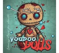 Voodoo Dolls Coloring Book for Adults Voodoo Dolls Coloring Book for adults Creepy Dolls Coloring Book grayscale horror dolls voodoo coloring book gothic Monsoon PublishingMonsoon Publishing (Auteur)